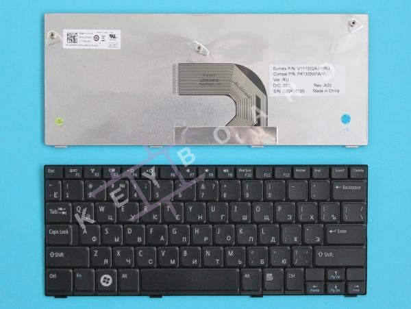 Клавіатура до ноутбука Dell Inspiron Mini 10 1012